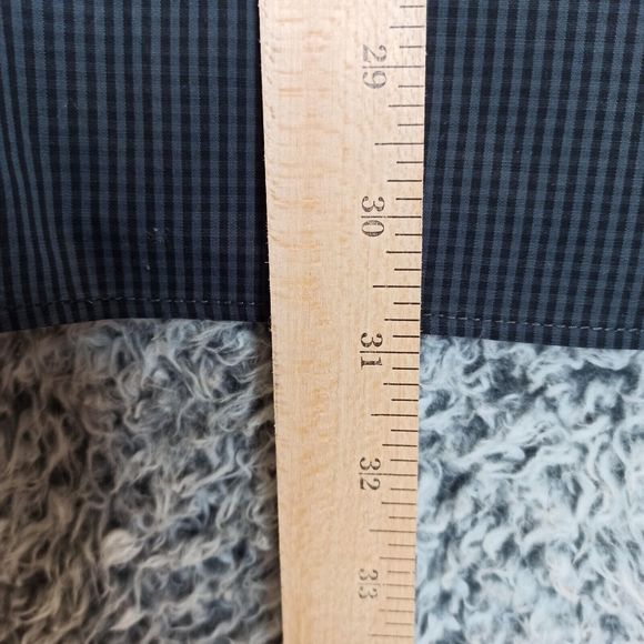 Calvin Klein Shirt Men XXL 2XL Gray Plaid Slim Fit Casual Button Down Collar - Picture 8 of 8